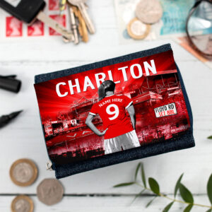 Personalised Charlton Womens Football Denim Purse WF32