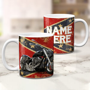 Personalised Motorbike Mug Motorcycle Chopper SH055