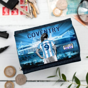 Personalised Coventry Womens Football Denim Purse WF38