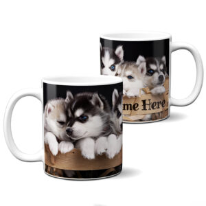 Personalised Husky Dog Mug Pet SH130