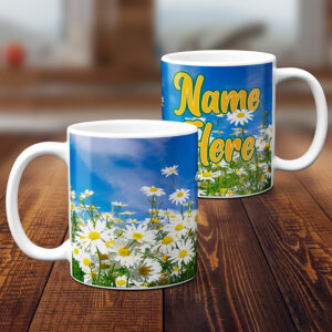 Personalised Ladies Daisy Mug Daisies SH057
