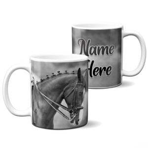 Personalised Girls Horse Mug Pony Dressage KSU22