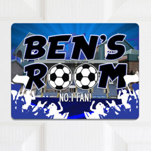 Personalised Dundee FC Football Kids Door Sign FDP62