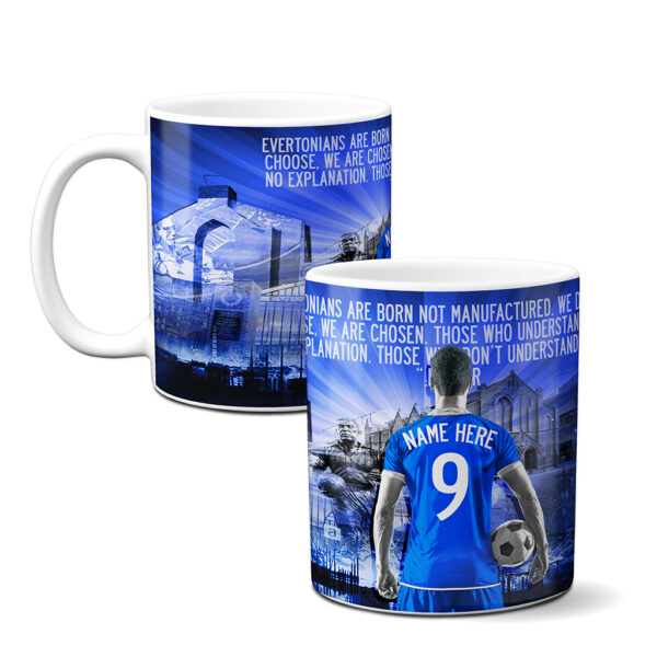 Personalised Everton Football Mug AFM48