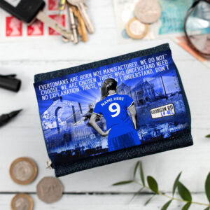 Personalised Everton Womens Football Denim Purse WF48