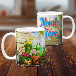 Personalised Ladies Gardening Mug KSU31