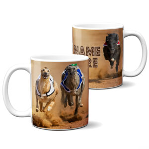 Personalised Greyhound Dog Mug Pet Whippet SH121