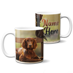Personalised Irish Setter Dog Mug Pet SH140