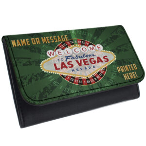 Personalised Las Vegas Tobacco Pouch Poker ST175