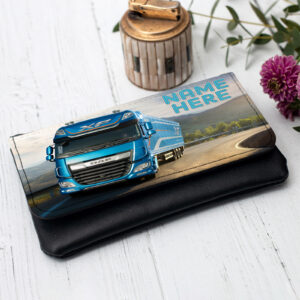 Personalised Lorry Tobacco Pouch Trucker KSU36