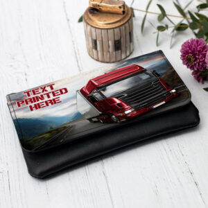 Personalised Lorry Tobacco Pouch Trucker LB002