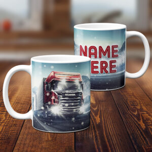 Personalised Lorry Mug Truck HGV LB003