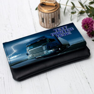 Personalised Lorry Tobacco Pouch Trucker LB004