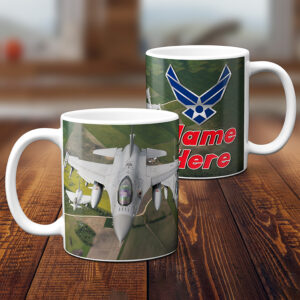 Personalised Lockheed Plane Mug WW RAF KSU50