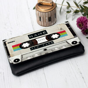 Personalised Mix Tape Tobacco Pouch Retro Music ST780