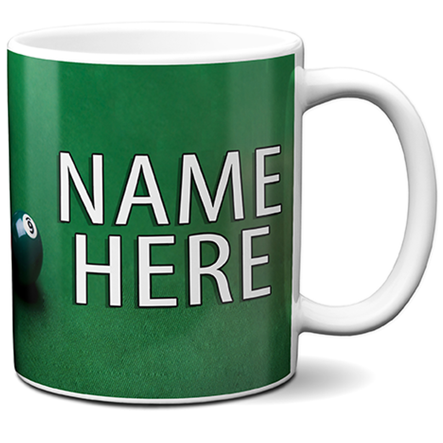 Personalised Pool Mug Pub Game Gift SH193 - Image 2
