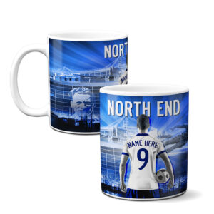 Personalised Preston North End Football Mug AFM104