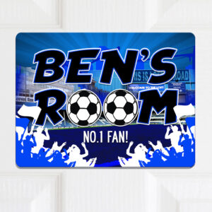 Personalised Queens Park Rangers Football Kids Door Sign FDP47