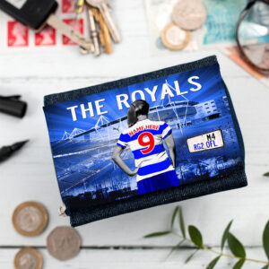 Personalised Reading Womens Football Denim Purse WF108