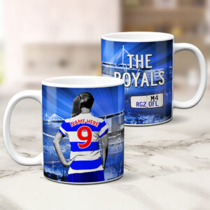 Personalised Reading Womens Football Mug WFM108