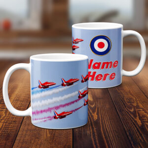 Personalised Red Arrows Mug RAF KSU49
