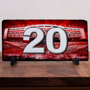 Personalised Stoke City Football House Number Slate AFS122