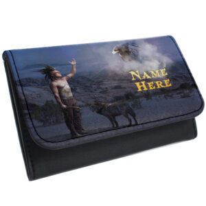 Personalised Wolf Tobacco Pouch Wolves SH138