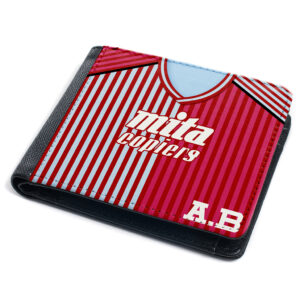 Personalised Aston Villa Football Shirt Wallet VSW04