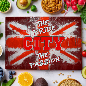 Bristol City Football Chopping Board PRH14G