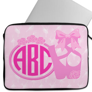 Personalised Ballerina Tablet Sleeve Laptop Girls iPad Case KS242