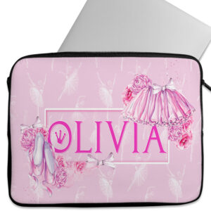 Personalised Ballet Tablet Sleeve Laptop Girls iPad Case KSP242
