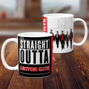 Personalised Bristol City Football Straight Outta Mug SOM12