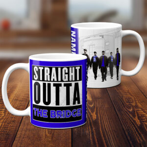 Personalised Chelsea Football Straight Outta Mug SOM19