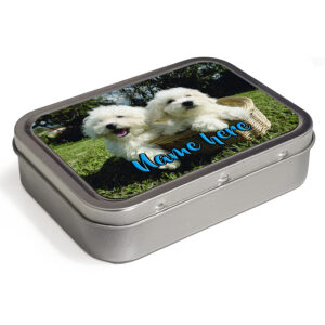 Personalised Bichon Frise Tobacco Tin Pet Dog ST019