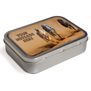 Personalised Greyhound Tobacco Tin Pet Dog SH121