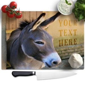 Personalised Donkey Chopping Board SH070