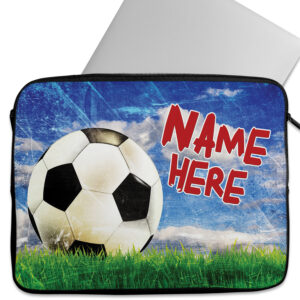 Personalised Football Tablet Sleeve Laptop Boys iPad Case DP22