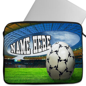 Personalised Football Tablet Sleeve Laptop Boys iPad Case ST475