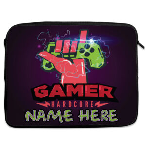 Personalised Gamer Tablet Sleeve Laptop Boys iPad Case KSU40