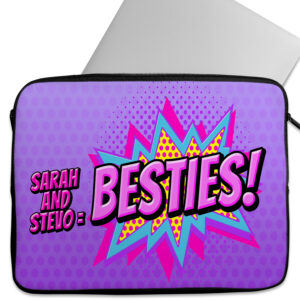 Personalised Besties Tablet Sleeve Laptop Girls iPad Case STP379