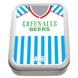 Personalised Huddersfield Football Tobacco Tin VS35