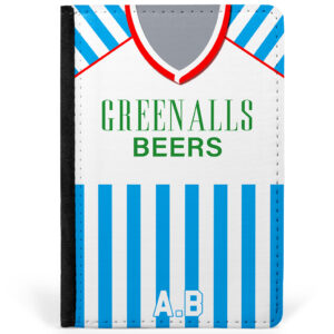 Personalised Huddersfield Football Shirt Passport Case VS35
