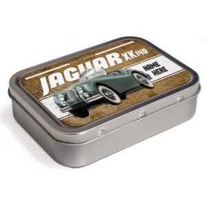 Personalised Jaguar XK140 Tobacco Tin CLP24