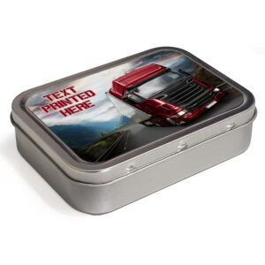 Personalised Lorry Tobacco Tin LB002