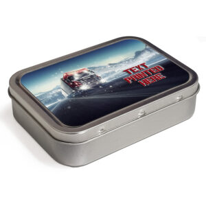 Personalised Lorry Tobacco Tin LB003