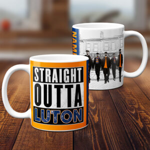 Personalised Luton Football Straight Outta Mug SOM47