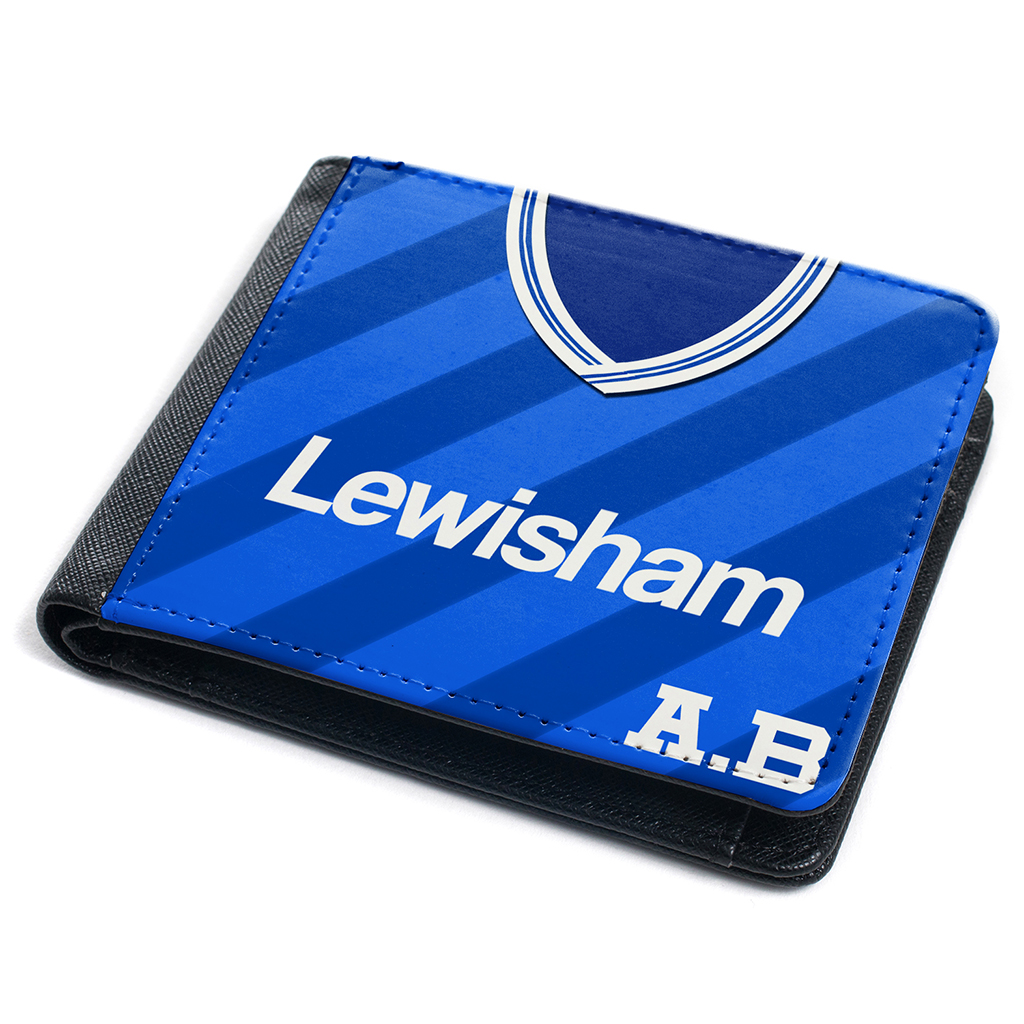 Personalised Millwall Football Shirt Wallet VSW51
