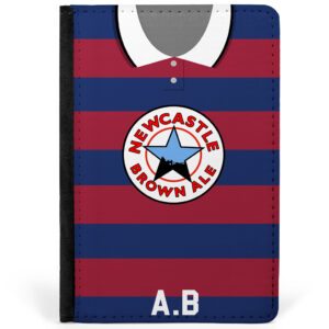 Personalised Newcastle Football Shirt Passport Case VS53