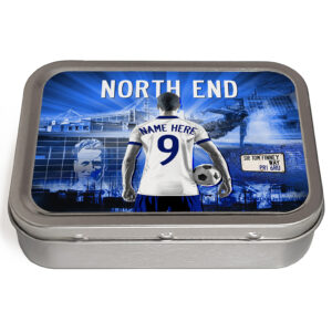 Personalised Preston North End Football Tobacco Tin AF104