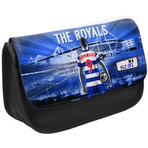 Personalised Reading Football Black Pencil Case AF108